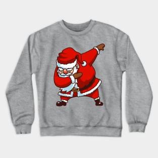 Dabbing Santa Christmas Tshirt Gift Dab Santa Claus T-Shirt 2 Crewneck Sweatshirt